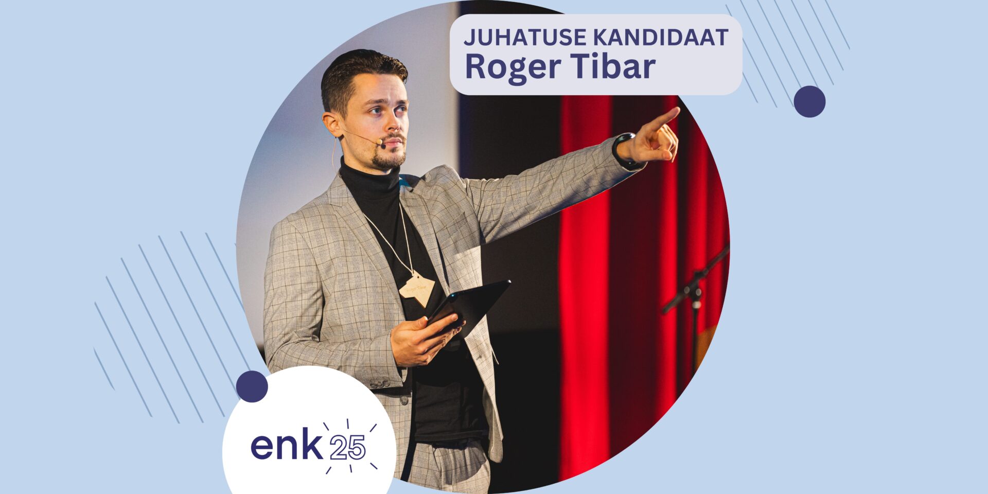 ENKi juhatuse liikme kandidaat Roger Tibar