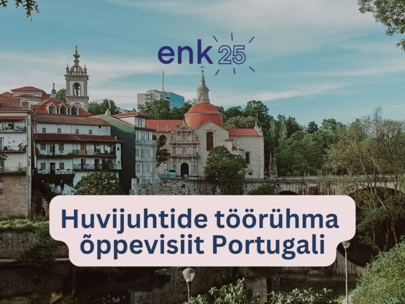 Portugalis on koolinoorsootöö ja huvijuhi mõisted võõrad - Eesti Noorsootöötajate Kogu