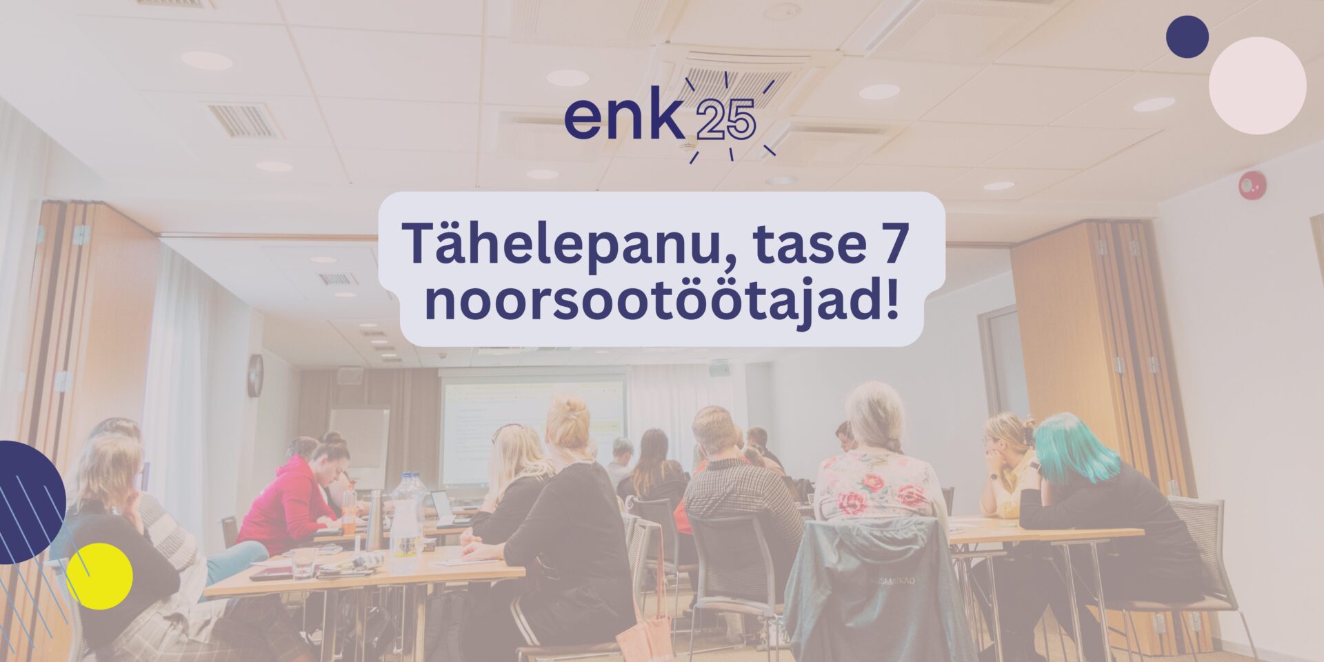 TÄHTIS UUENDUS TASE 7 NOORSOOTÖÖJUHTIDELE eraldi laagrikasvaja ja -juhataja osakutse pole enam vajalik