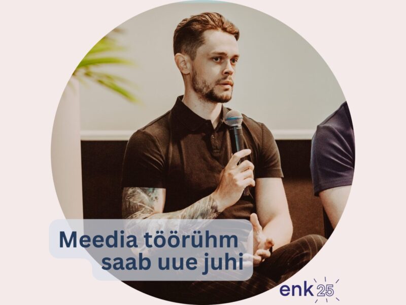 Meedia töörühma juhtimise võtab üle Roger Tibar