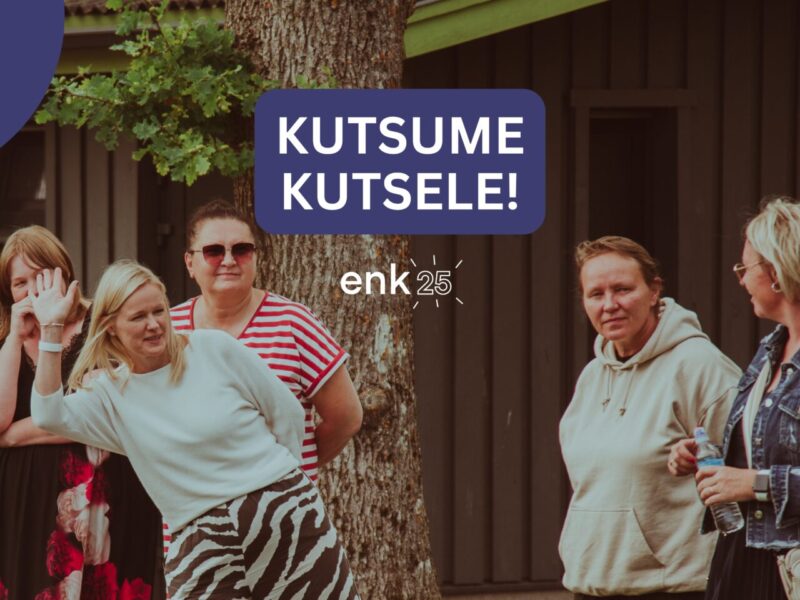 Kutse tantsule? Ei, kutse kutsele! - Eesti Noorsootöötajate Kogu