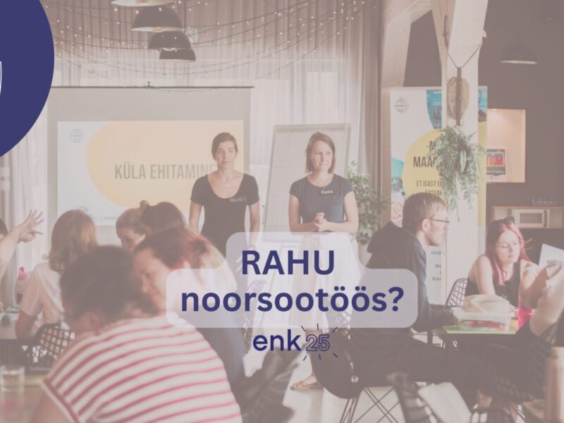 Mõtestades rahuharidust noorsootöö kontekstis - Eesti Noorsootöötajate Kogu