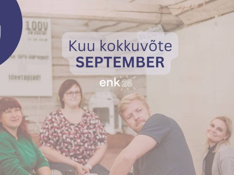 September 2024 ENKis - Eesti Noorsootöötajate Kogu