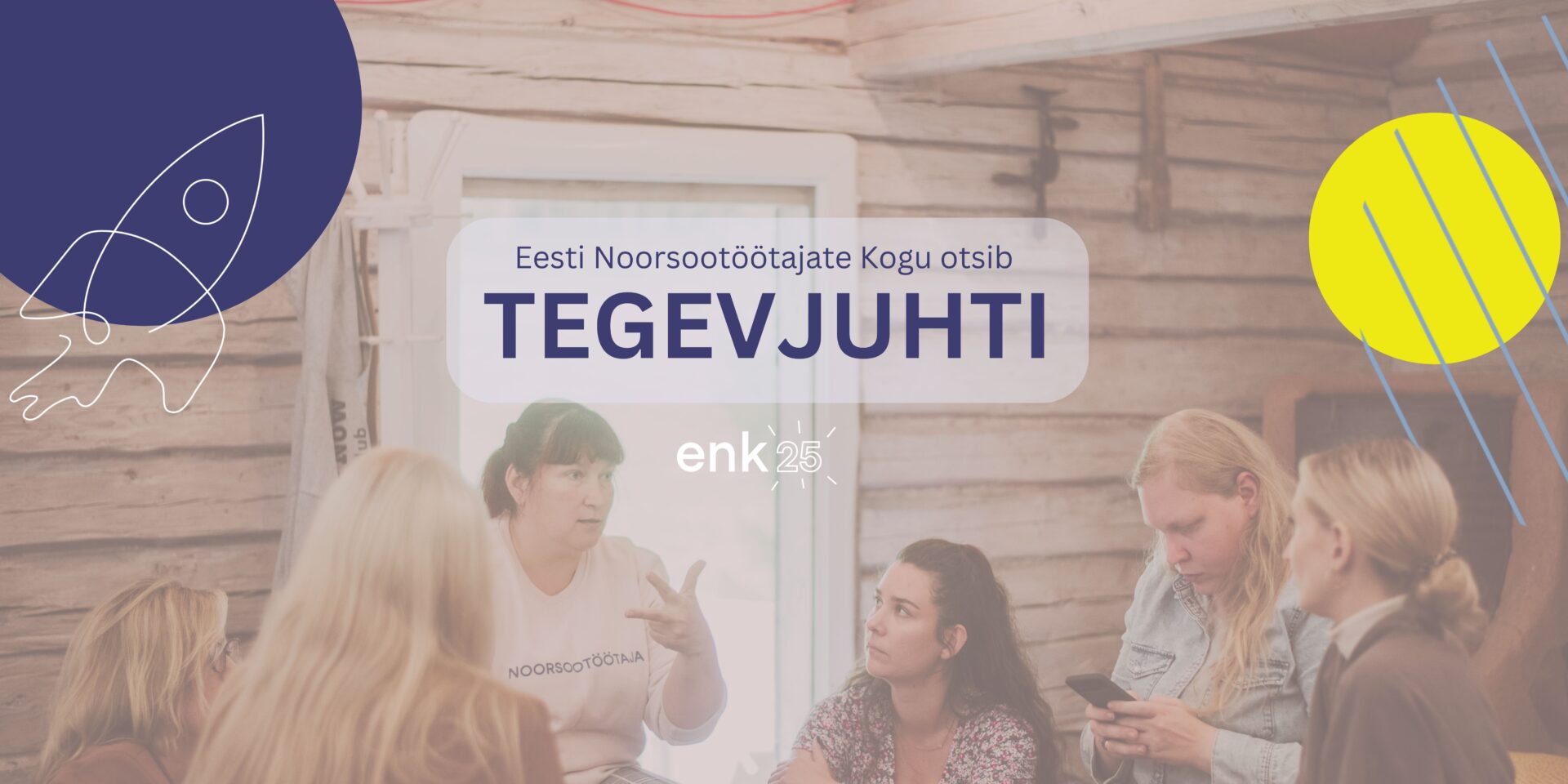 Eesti Noorsootöötajate Kogu otsib tegevjuhti