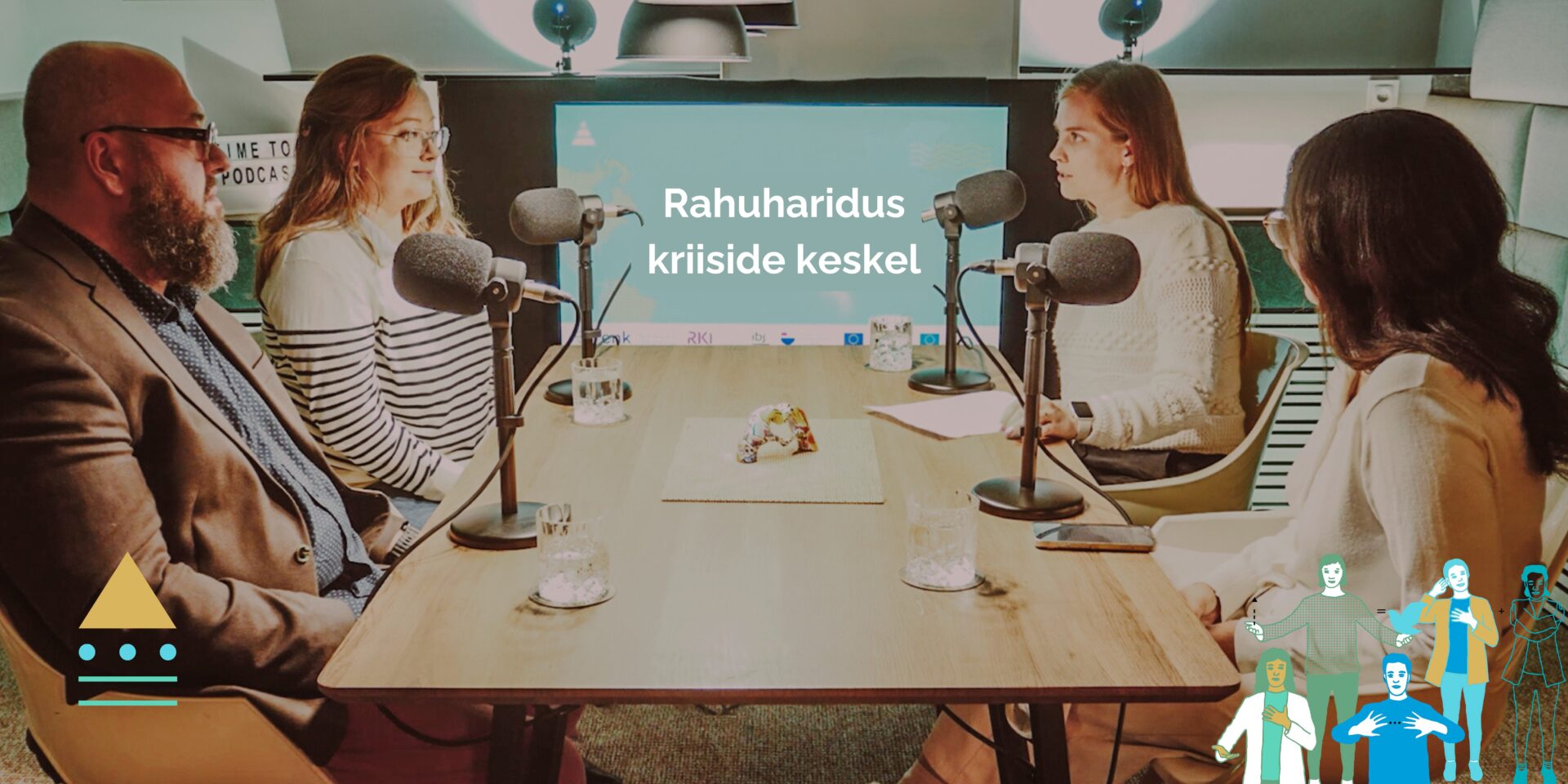 Taskuhääling Rahuharidus kriiside keskel - Eesti Noorsootöötajate Kogu