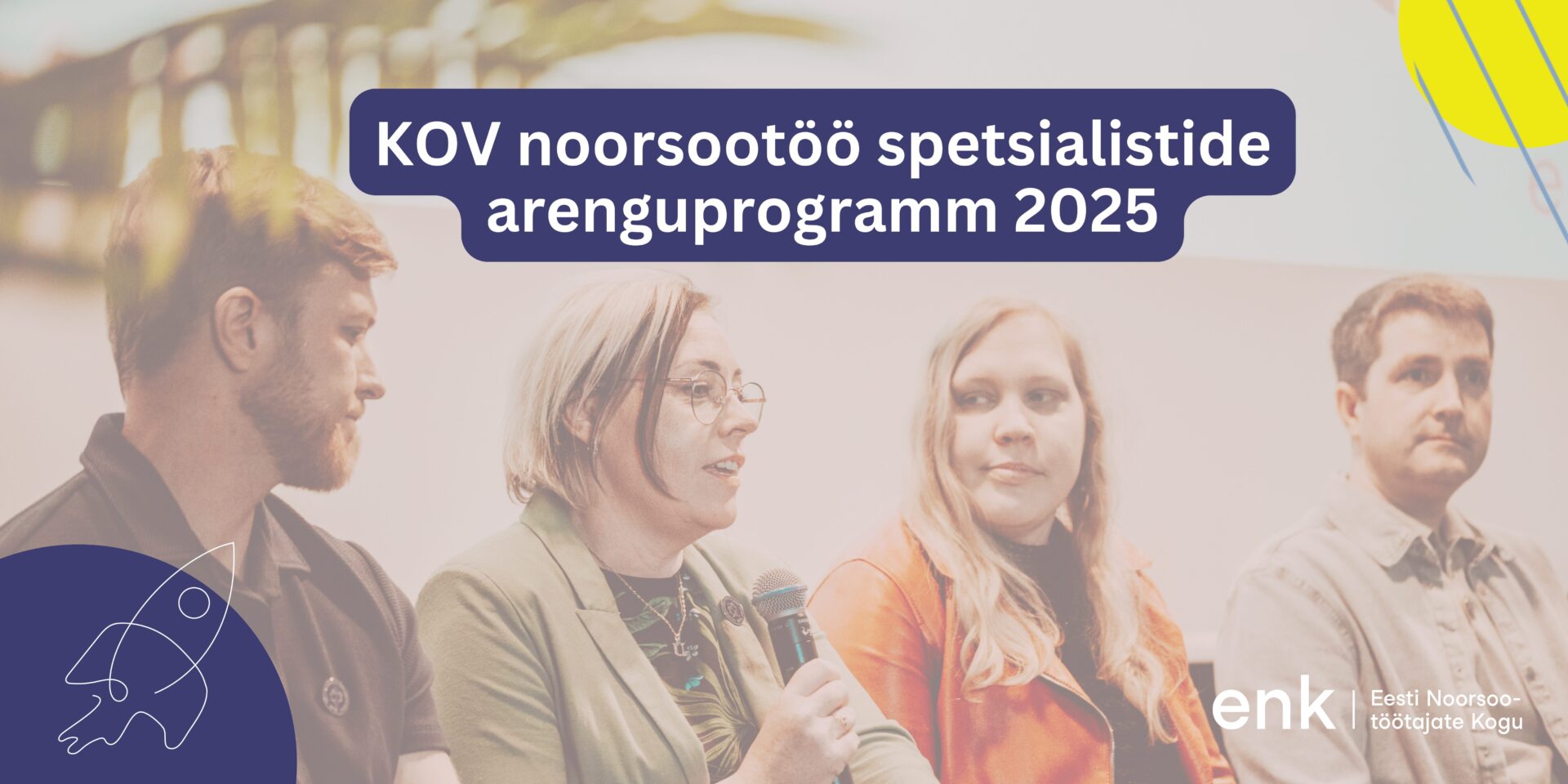 KOV noorsootöö spetsialistide arenguprogramm 2025 - Eesti Noorsootöötajate Kogu