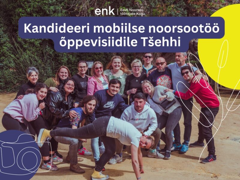Kandideeri mobiilse noorsootöö õppevisiidile Tšehhi